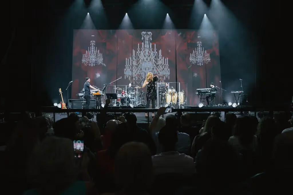 50 World Tour Lara Fabian at Dolby Theatre LA audience enjoying show