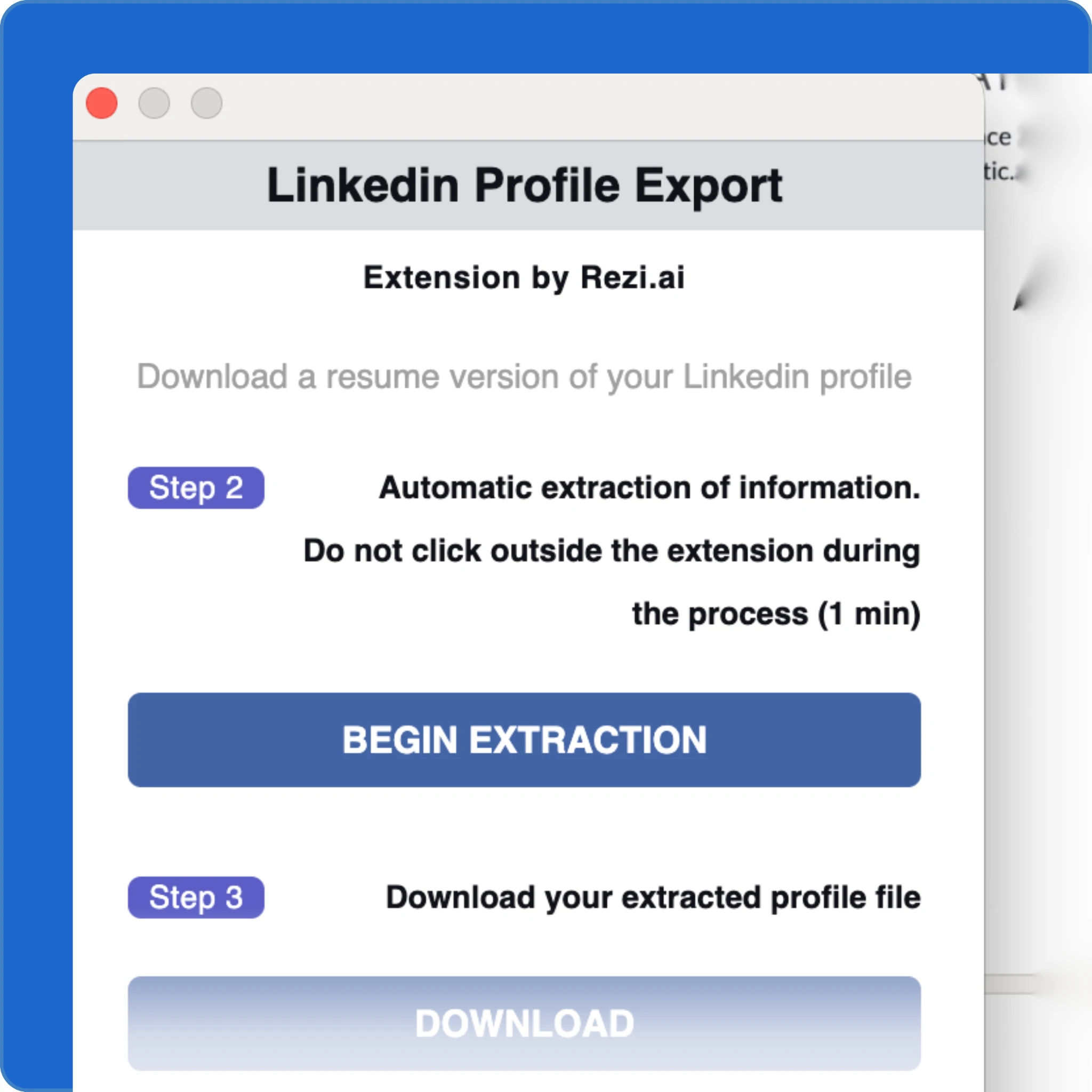 Turn your LinkedIn profile into a resume with our LinkedIn resume builder