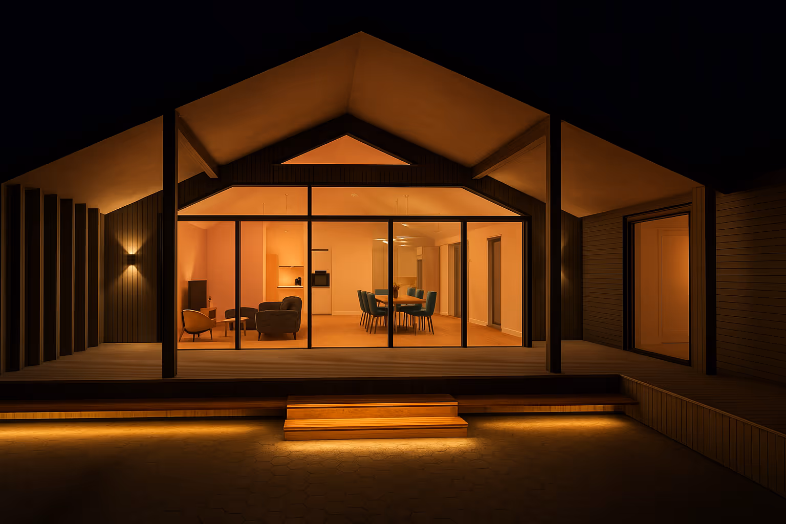 3d render with light from Ledforliving