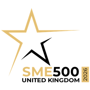 The SME500 UK award logo