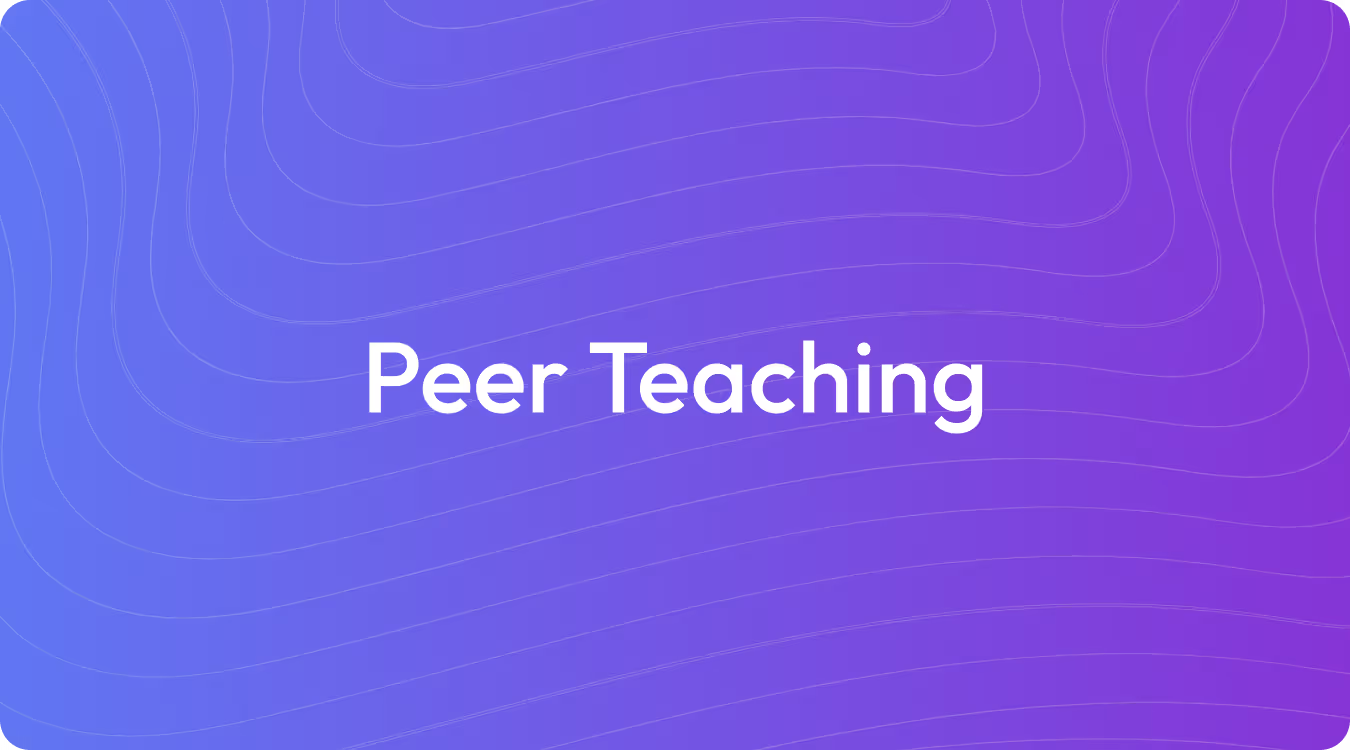 What Is Peer Teaching?