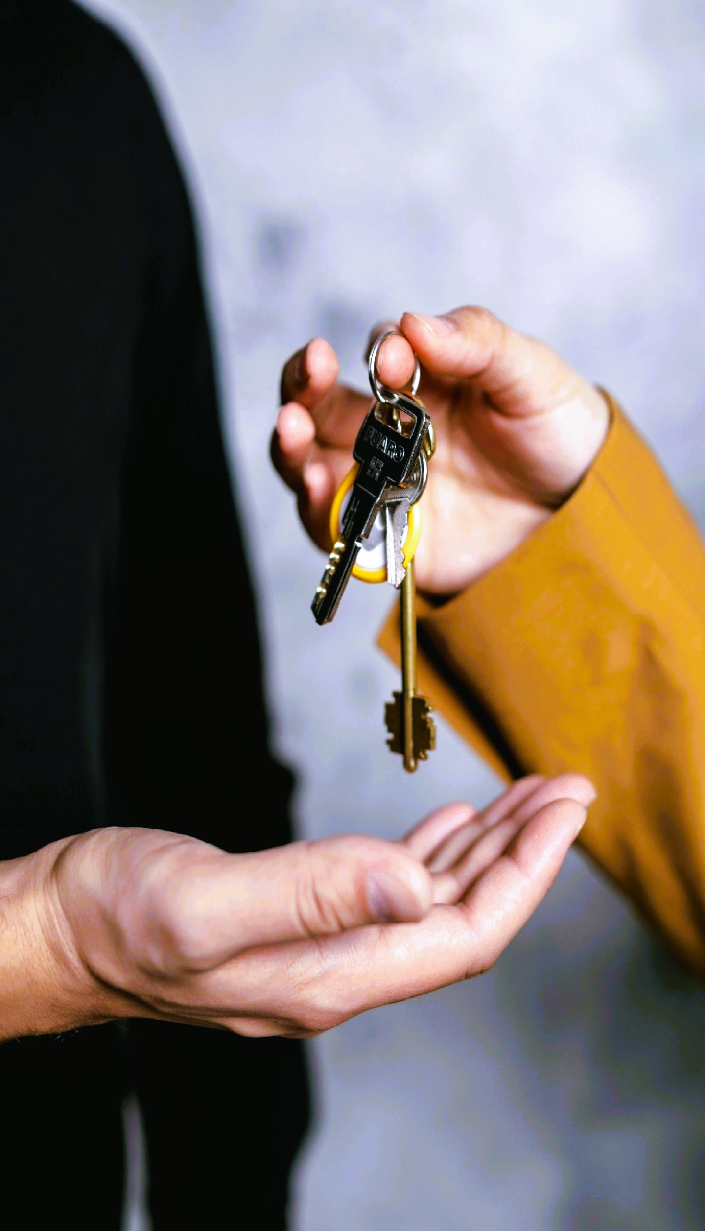 image of property key handover