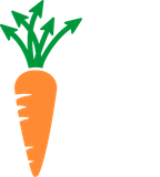 Logo of Central Texas Food Bank featuring a stylized orange carrot with green leaves and the organization name in white text.
