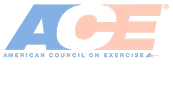 Logo of American Council on Exercise with the word Certified below it.