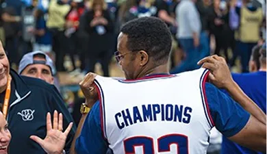 player show champions t-shirt