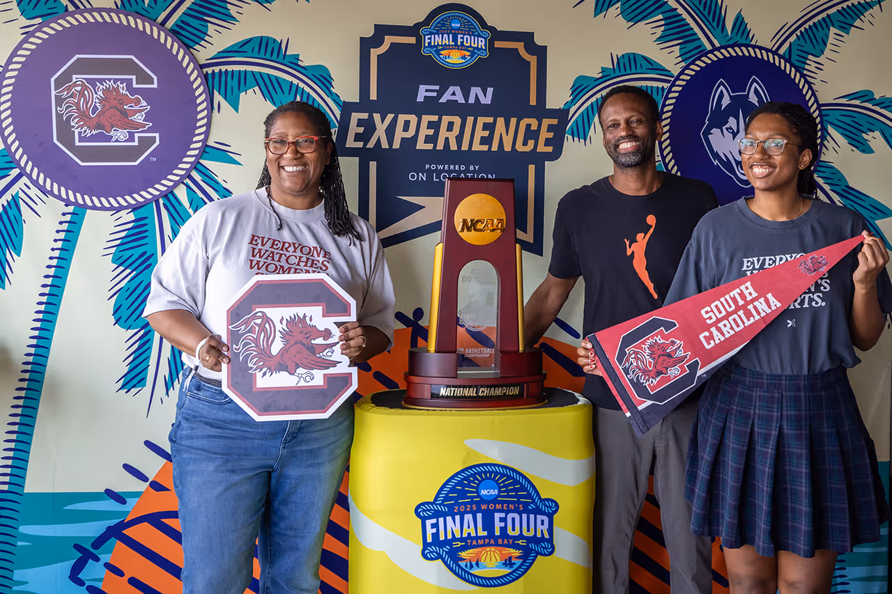 South Carolina fans celebrate 2023 Women's Final Four National Championship