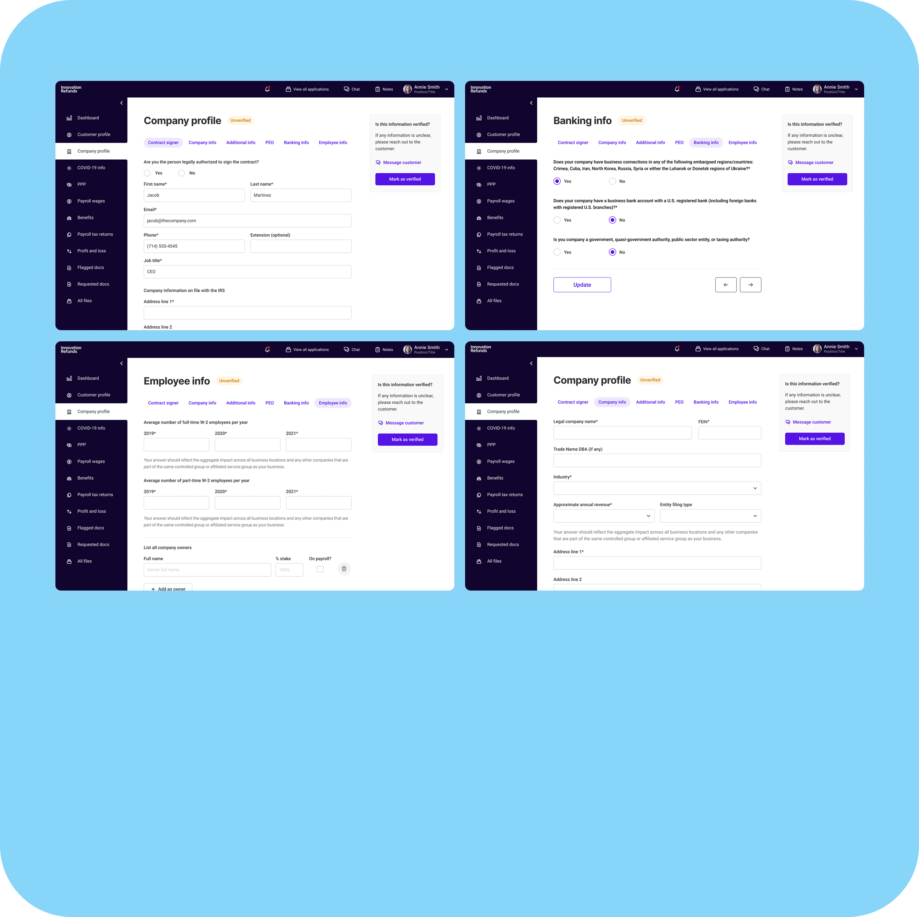 Account Manager Portal