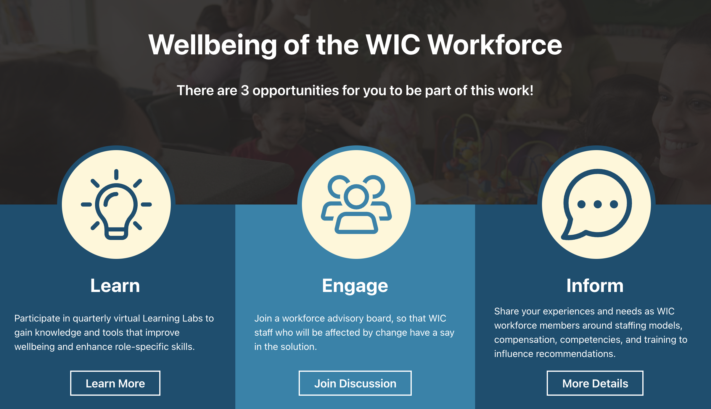 Sustaining the WIC Workforce: Strategies to Recruit, Retain, and Engage Staff