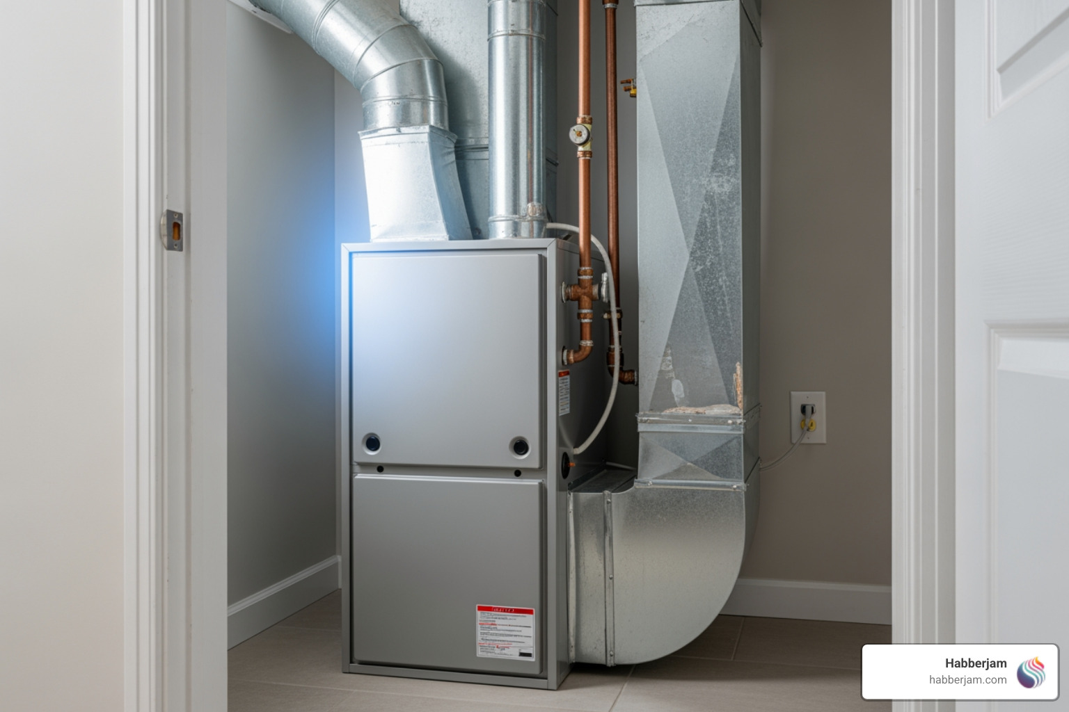 Infographic showing five key benefits of regular furnace maintenance: Safety through carbon monoxide prevention and gas leak detection, Efficiency with lower energy bills and optimized performance, Longevity extending equipment lifespan, Cost Savings preventing expensive emergency repairs, and Air Quality removing dust and allergens for healthier indoor air - furnace maintenance best in sherwood park, ab