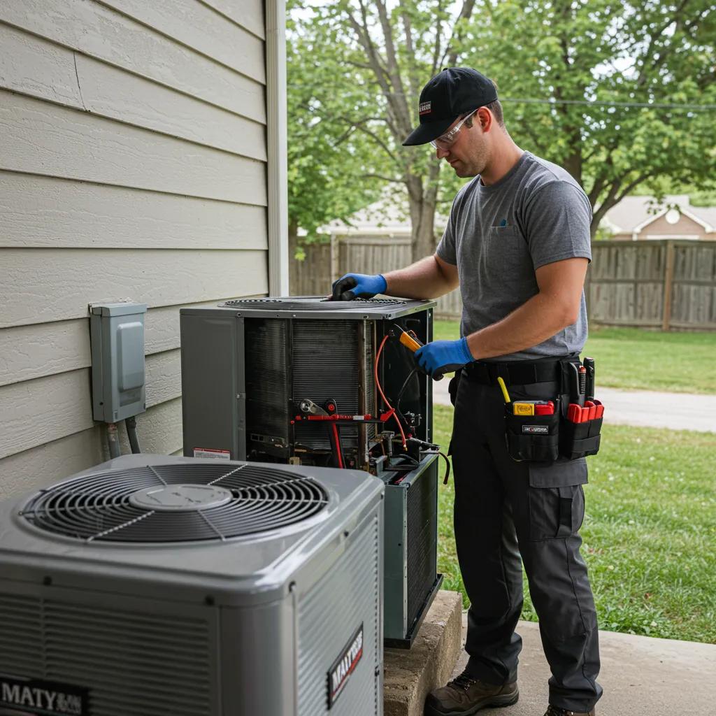 HVAC installation