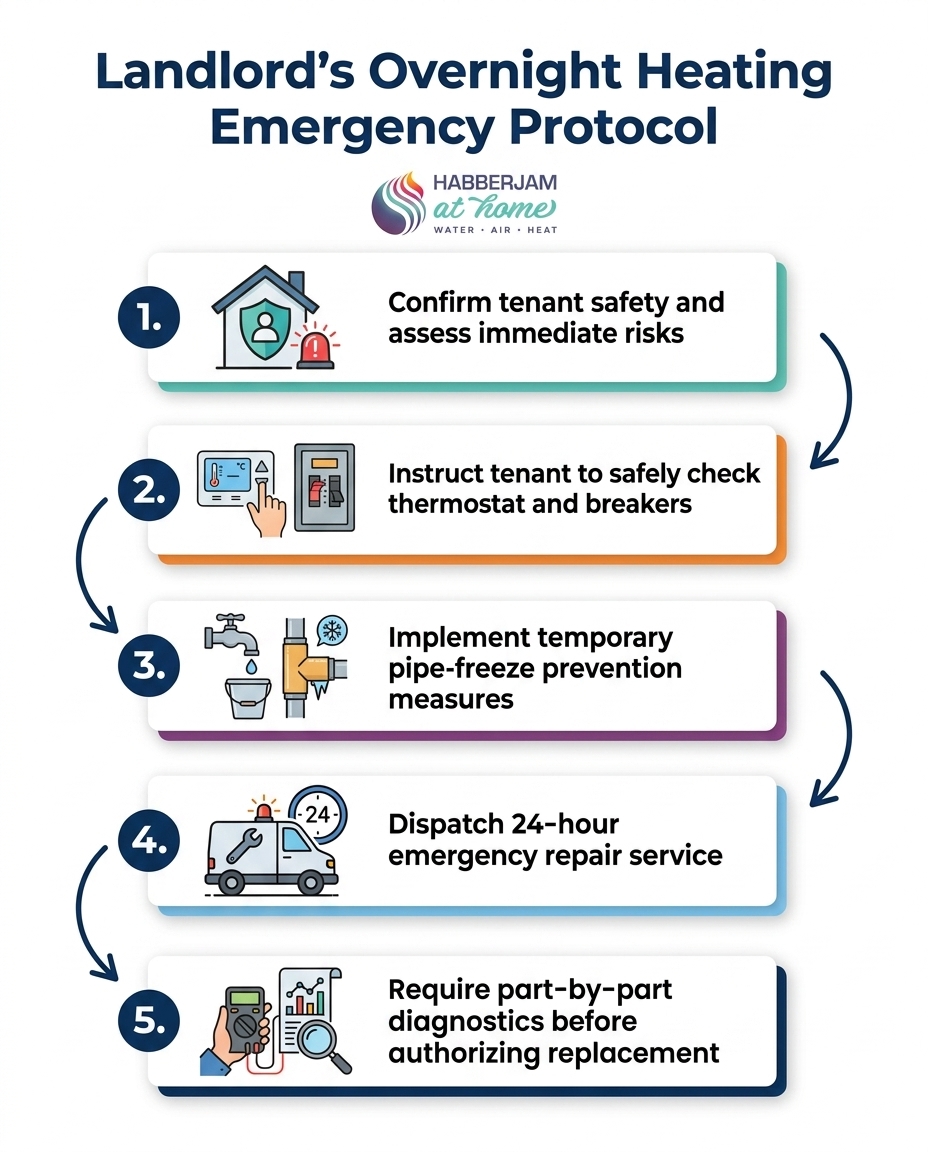 Landlord's Overnight Heating Emergency Protocol