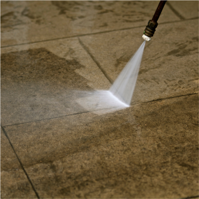 Pressure Washing Concrete