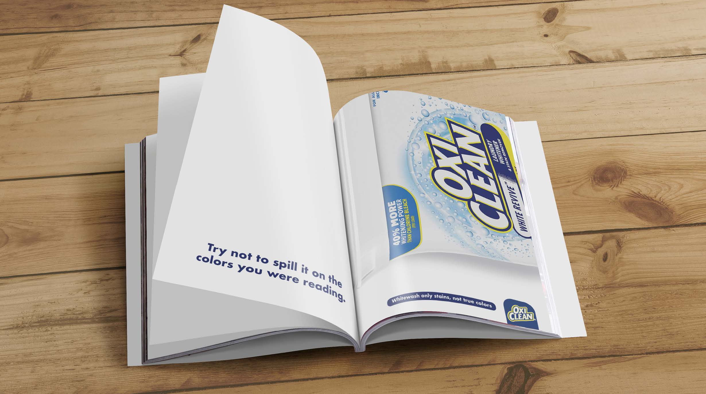 OxiClean integrated campaign cover