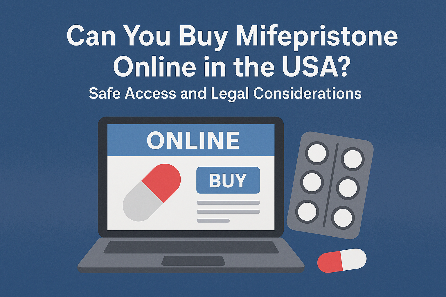 Can You Buy Mifepristone Online in the USA? Safe Access and Legal Considerations