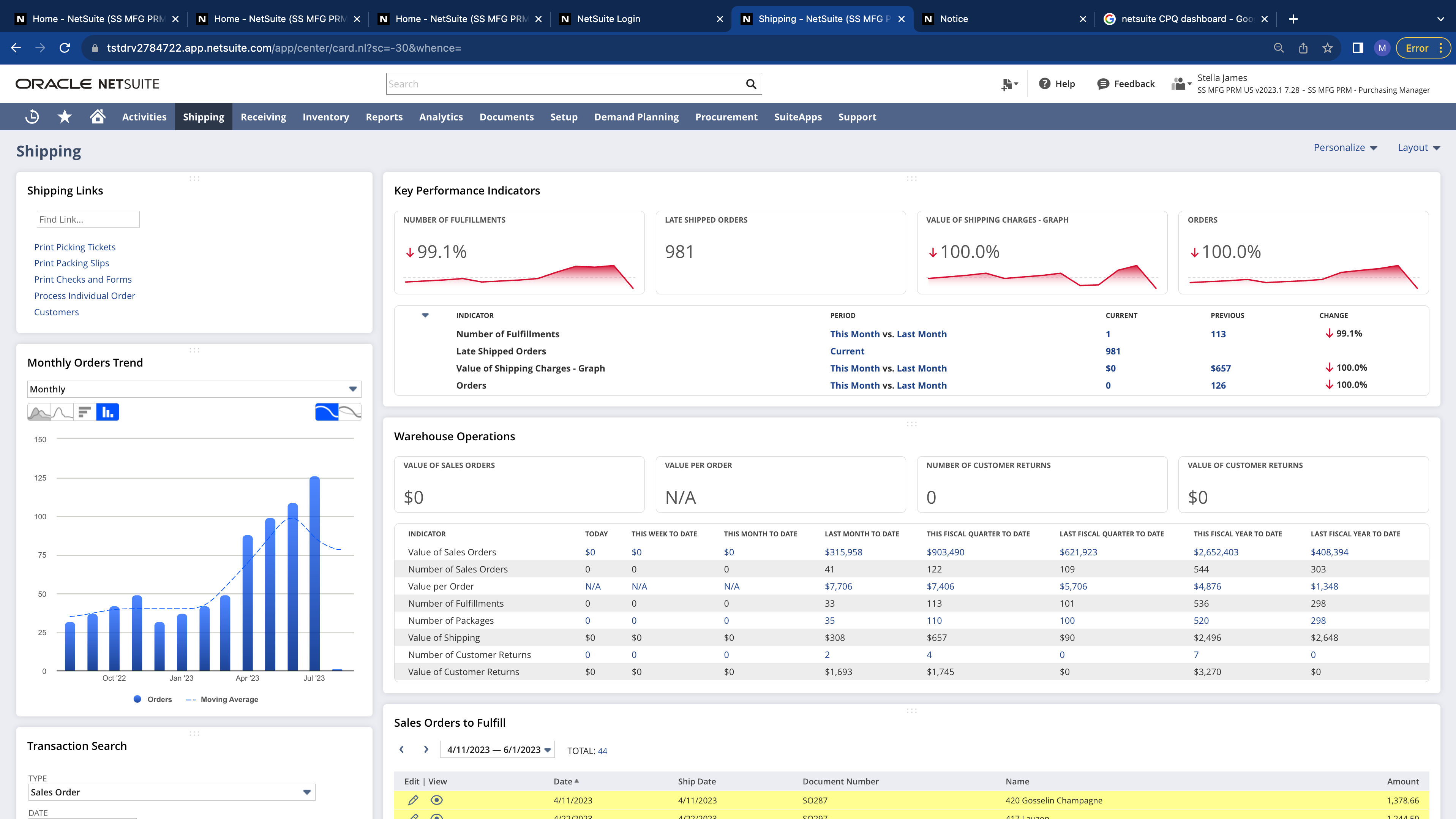 NetSuite Inventory Management