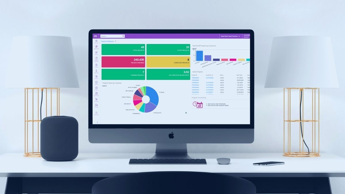 MYOB Dashboard