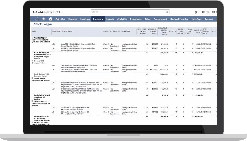 Oracle NetSuite