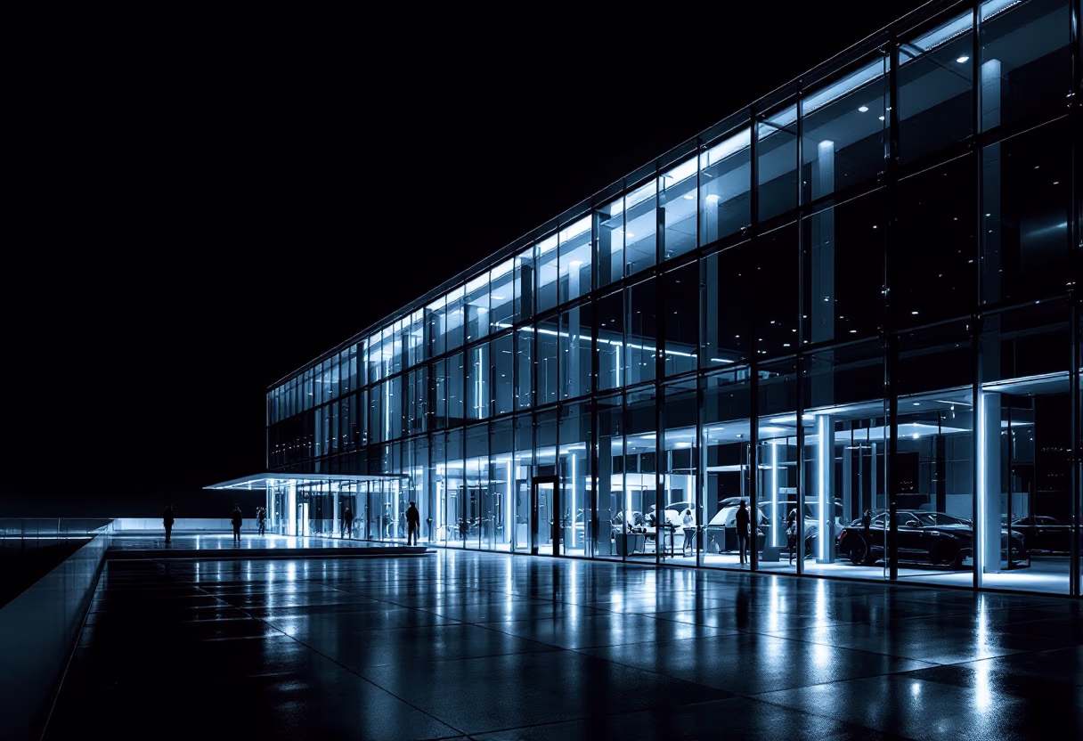 <subject>[background image] image of office building exterior (for a mobility and transportation)</subject>