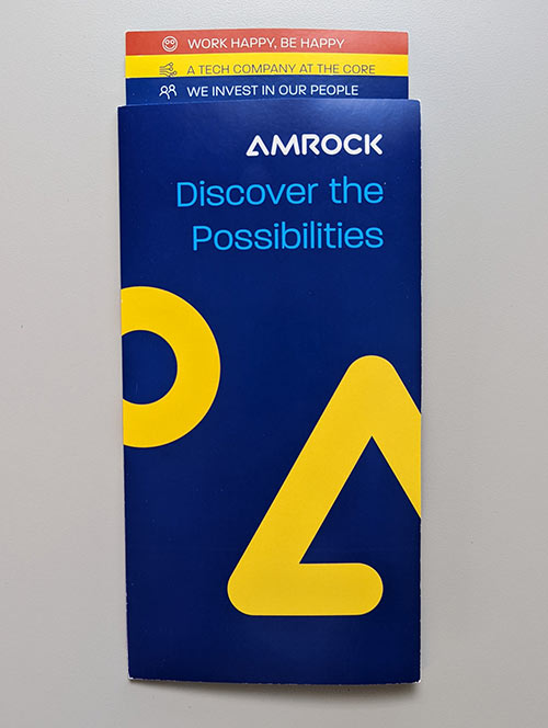 Bi-fold brochure cover