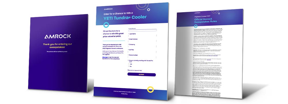 Campaign landing pages