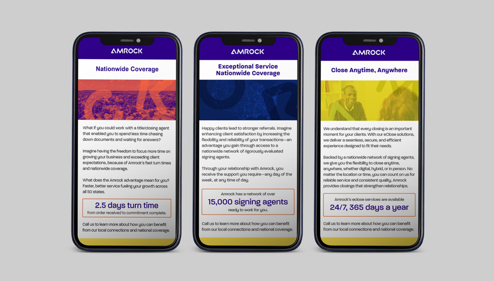 Series of emails on mobile