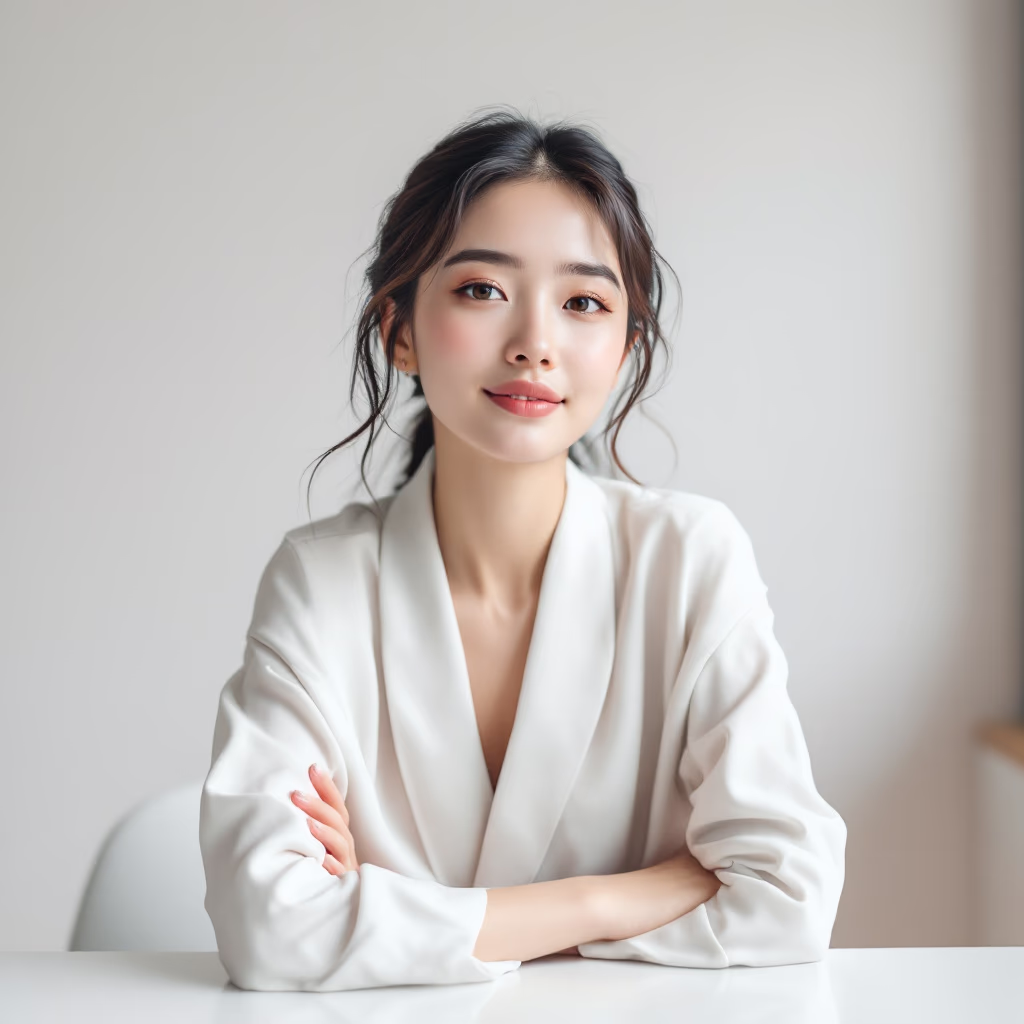 [headshot] image of customer (for a chinese restaurant)