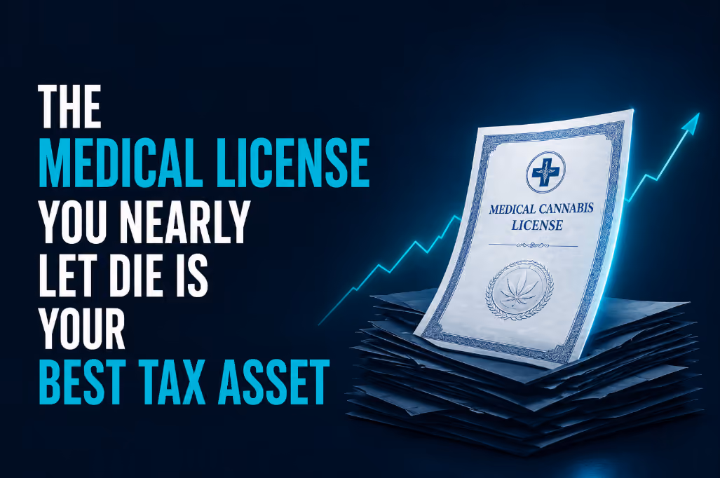 medical cannabis license 280E
