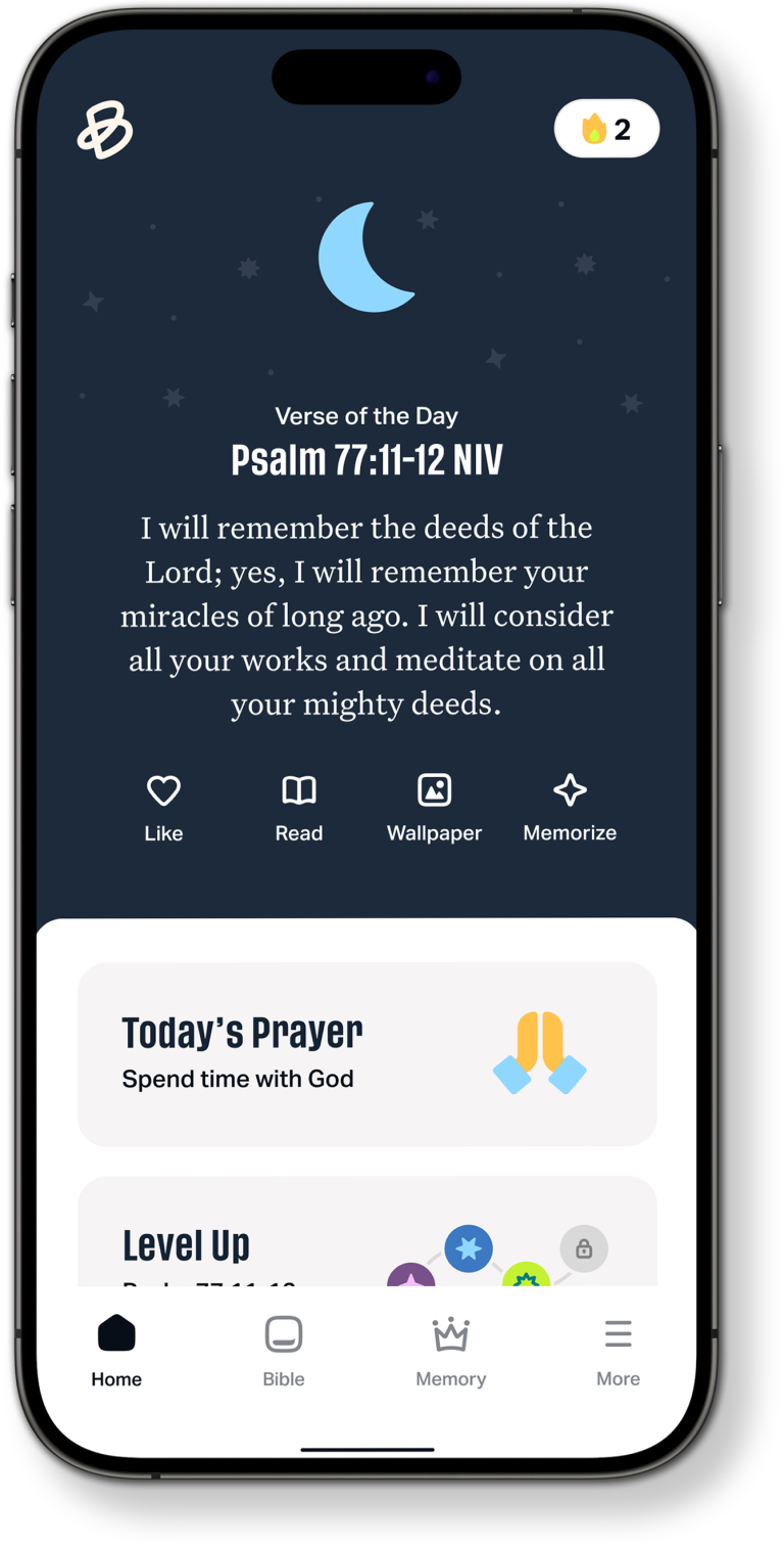 Bible Loop daily home screen
