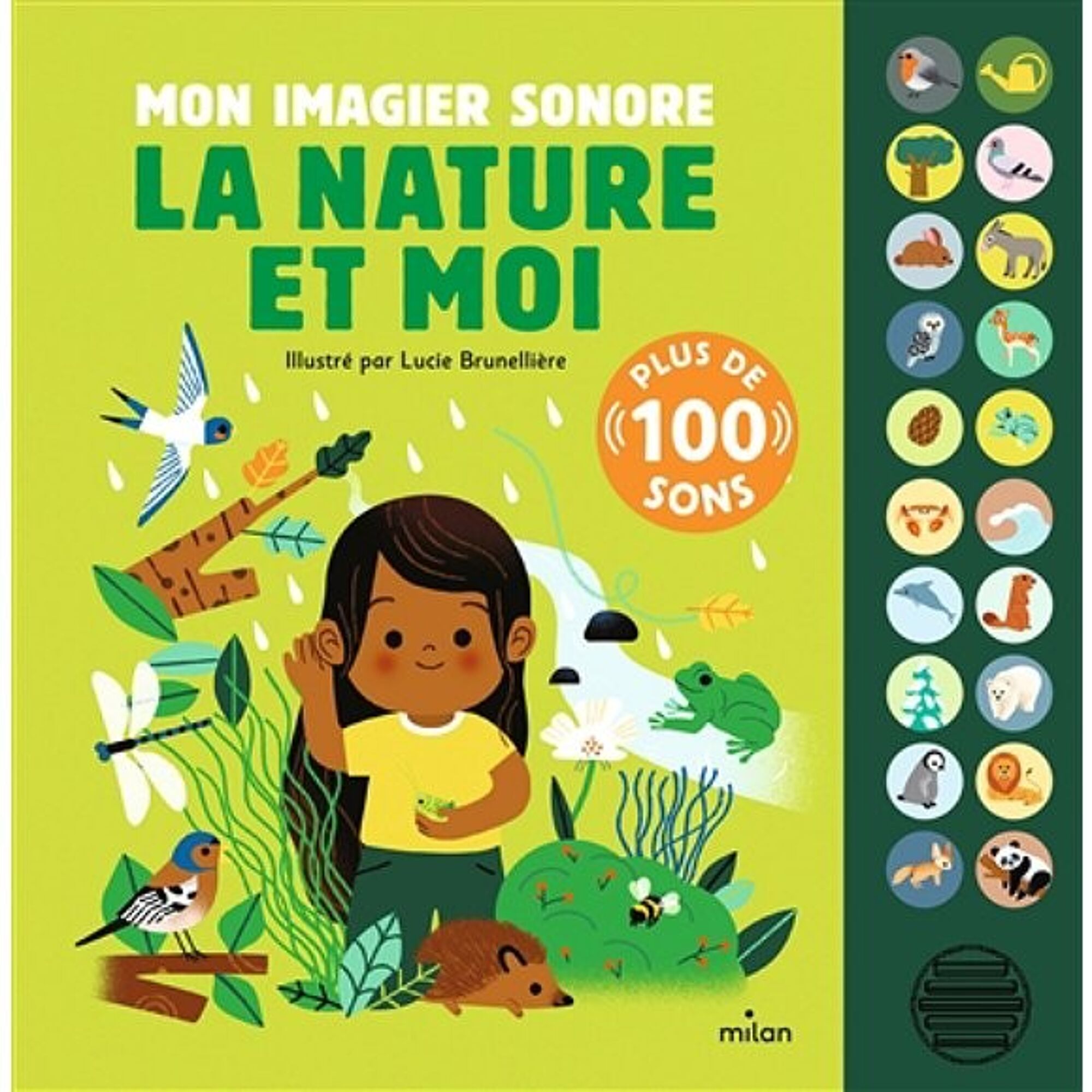 Livre Mon grand imagier sonore de la nature