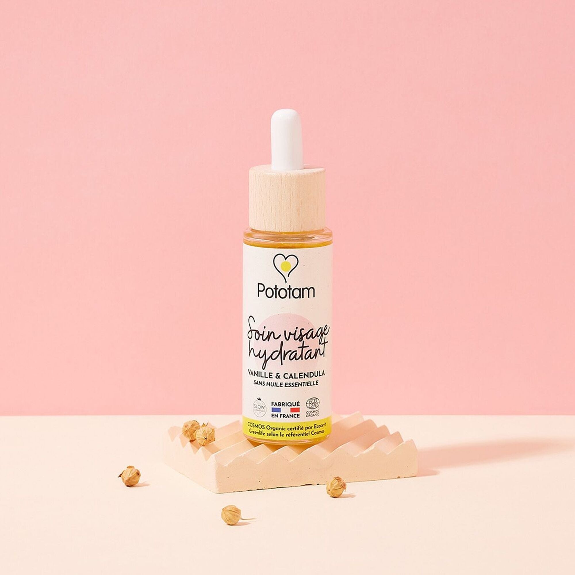 Soin visage vanille et calendula