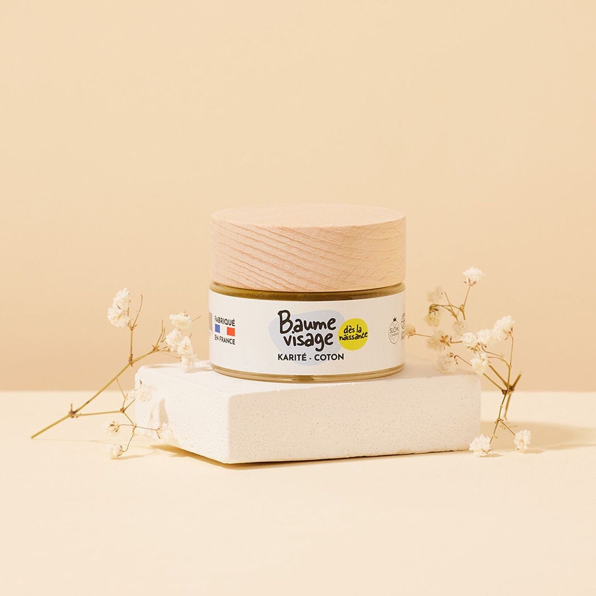 Baume visage karité et coton