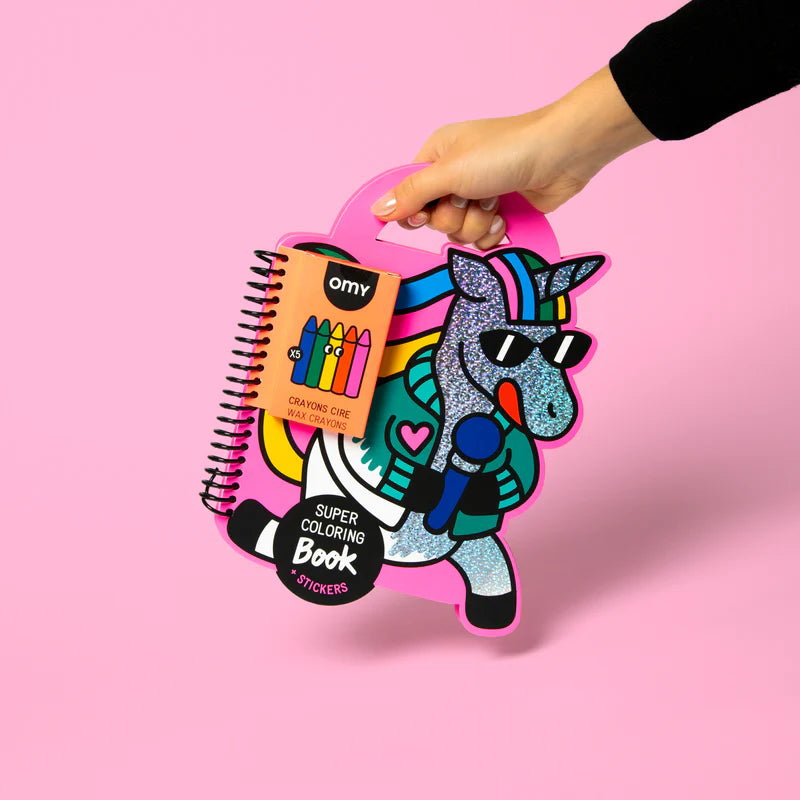 Cahier de coloriage & stickers