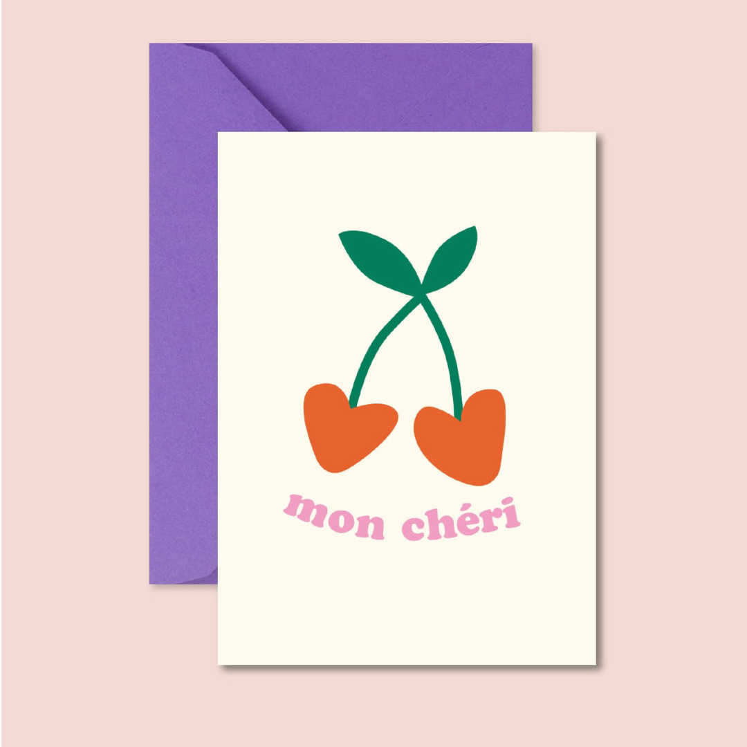 Carte mon chéri
