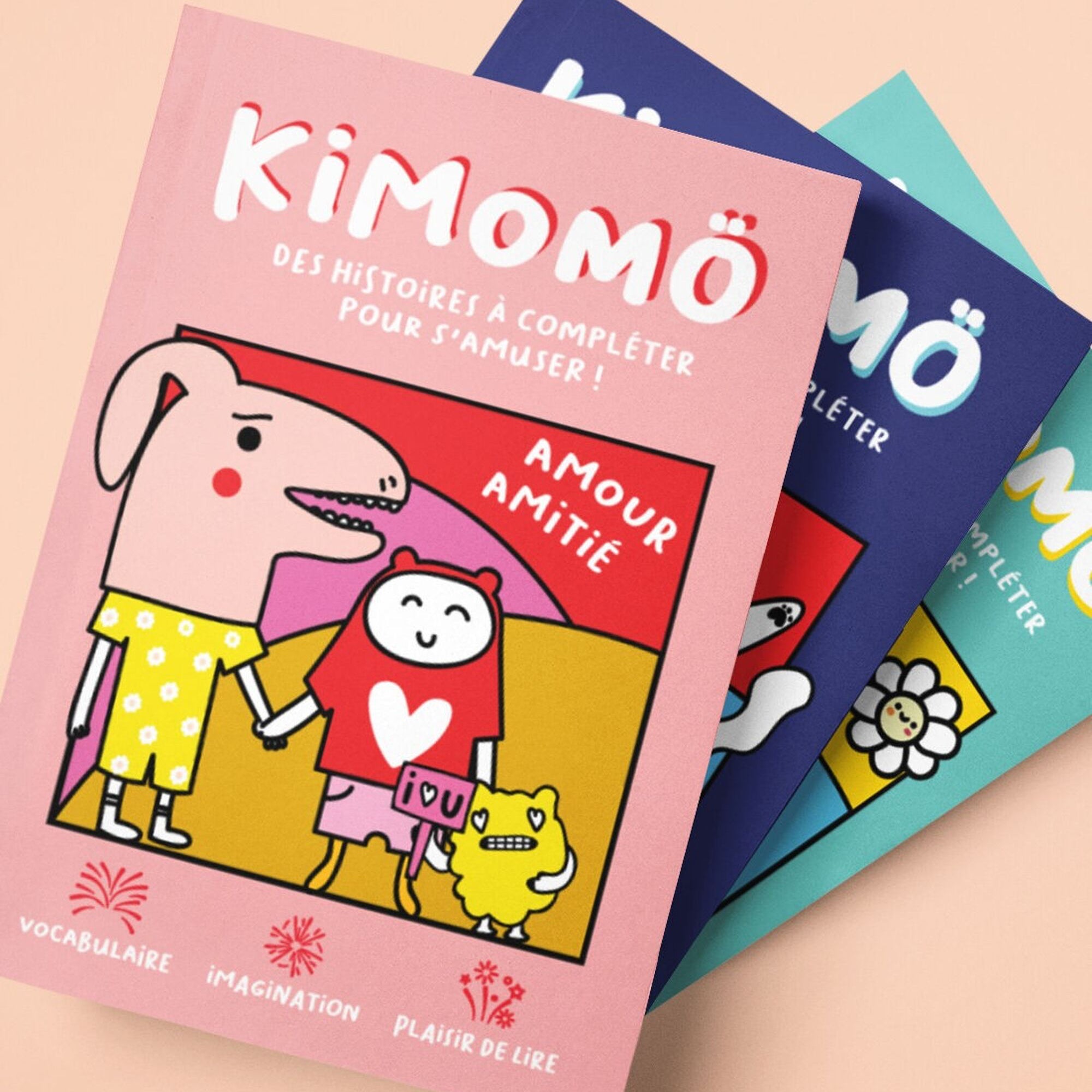 Livre d'histoires à compléter