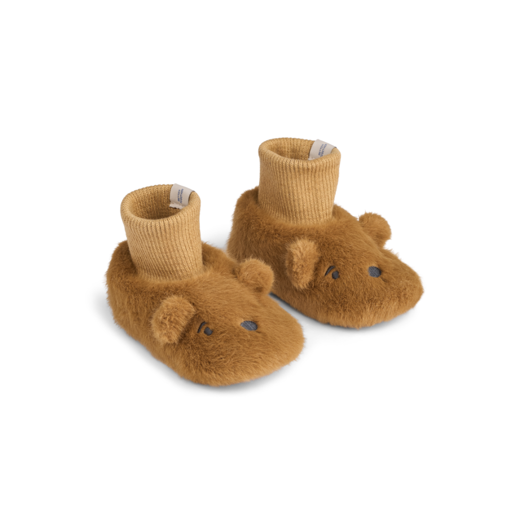 Chaussons peluche ourson Beth