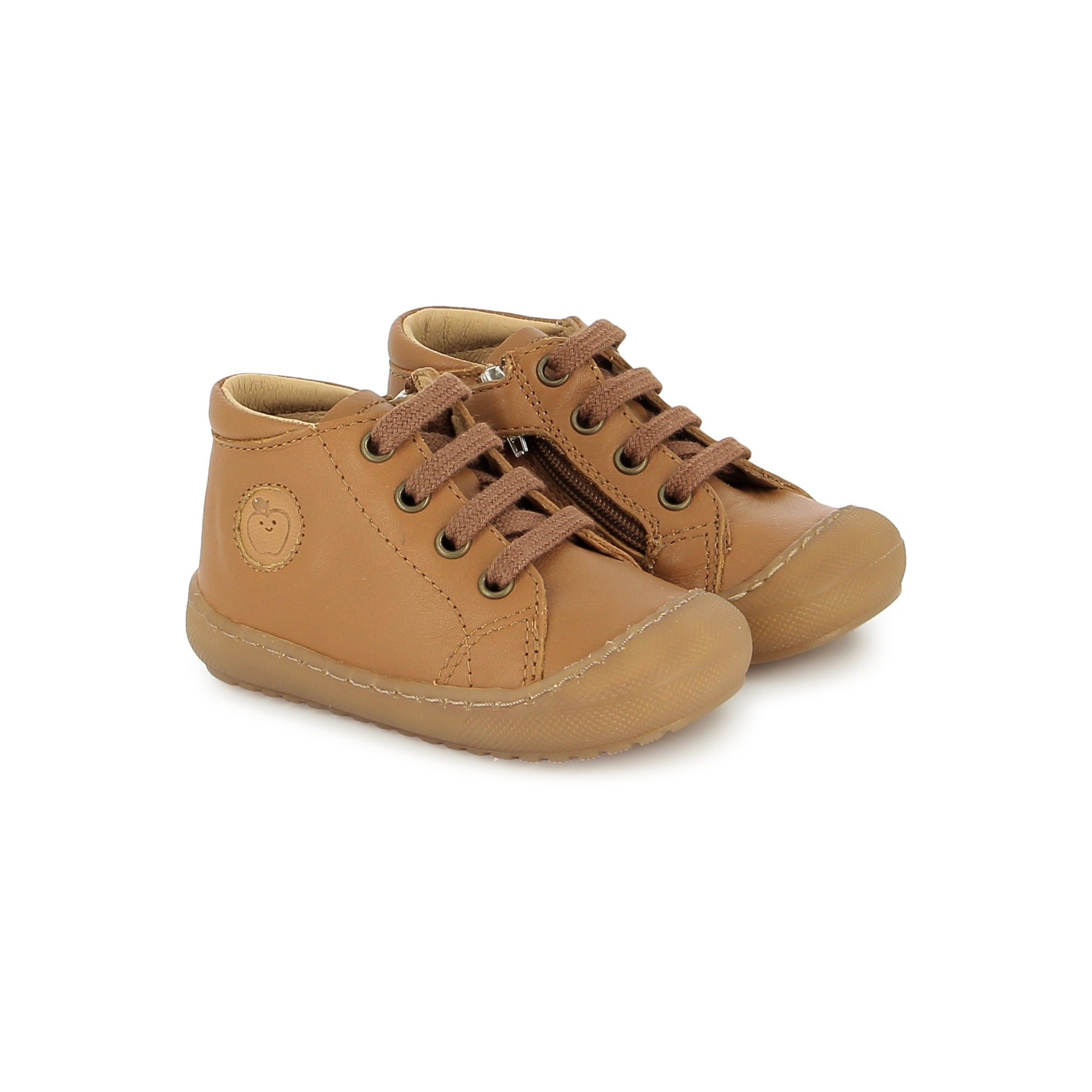Bottines Schmilblick zip lace - camel
