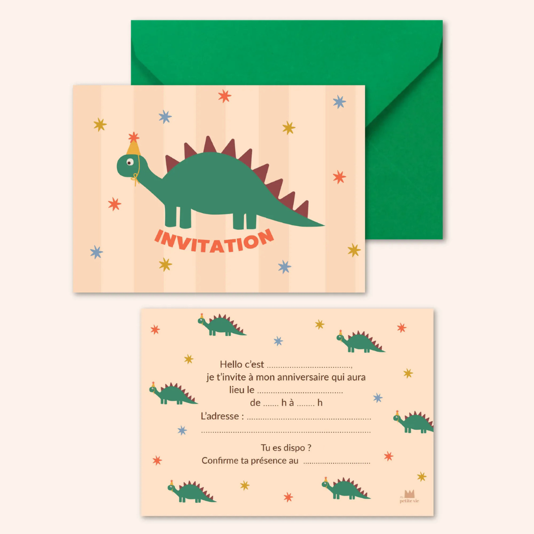 Carton invitation anniversaire