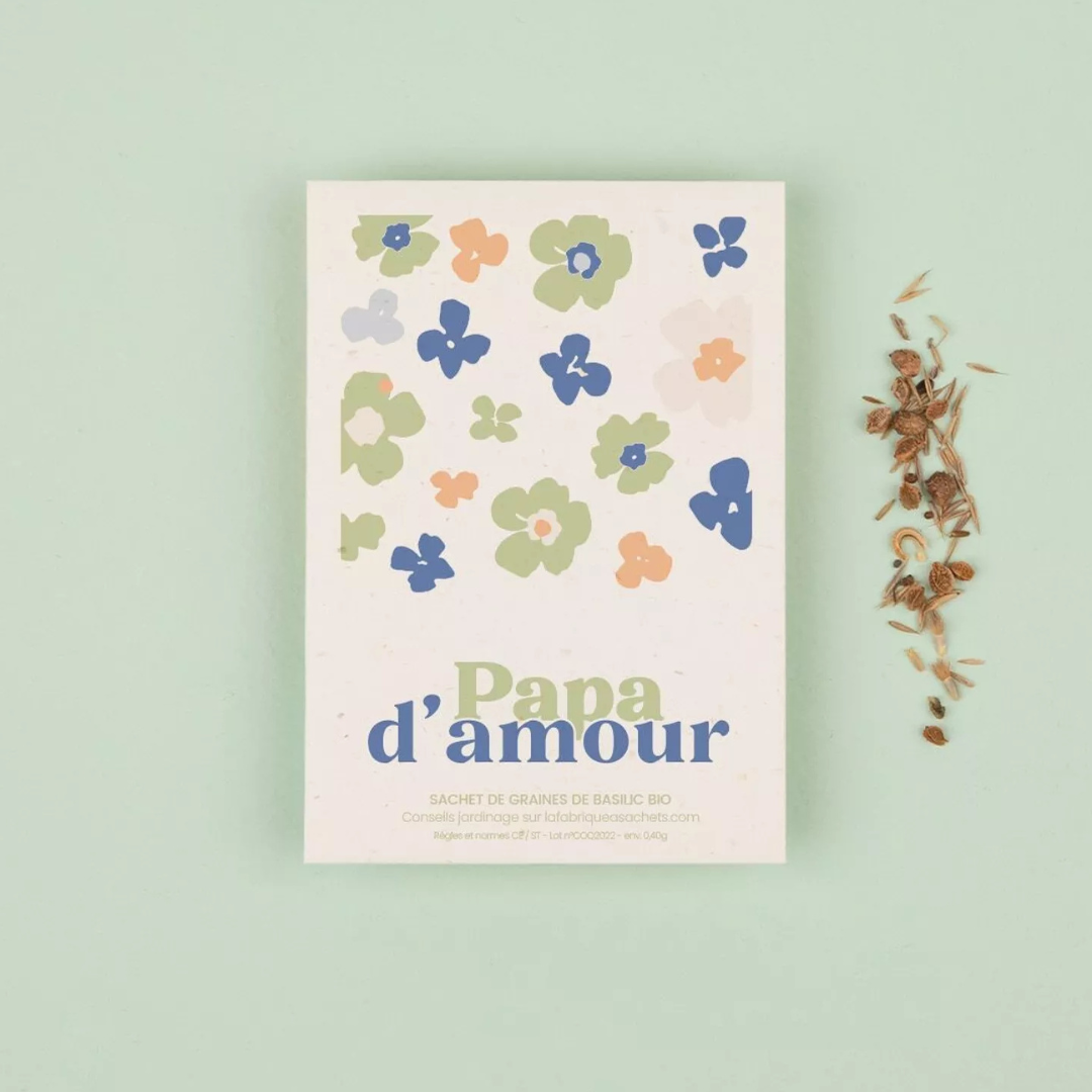 Sachet de graines papa d’amour