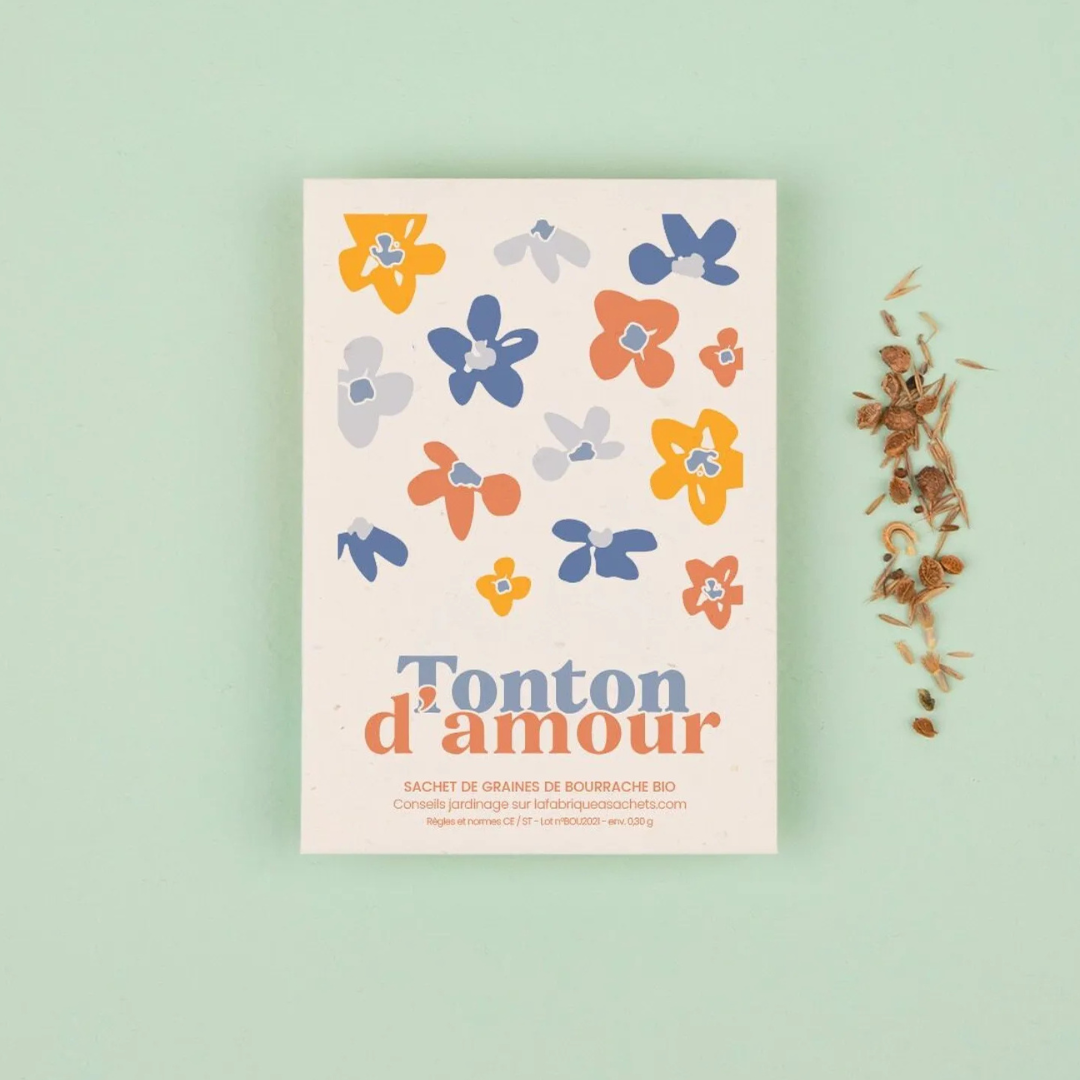 Sachet de graines tonton d’amour