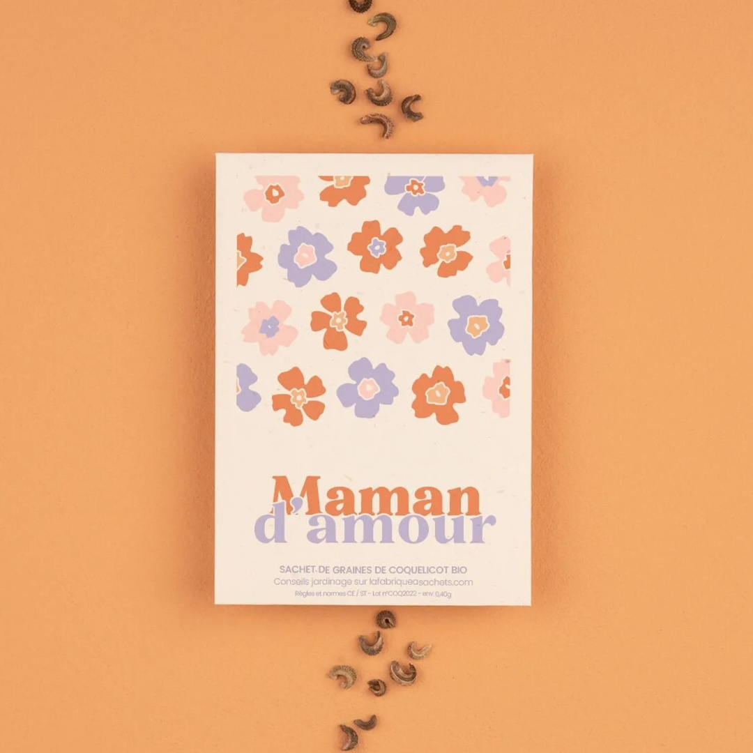 Sachet de graines maman d’amour