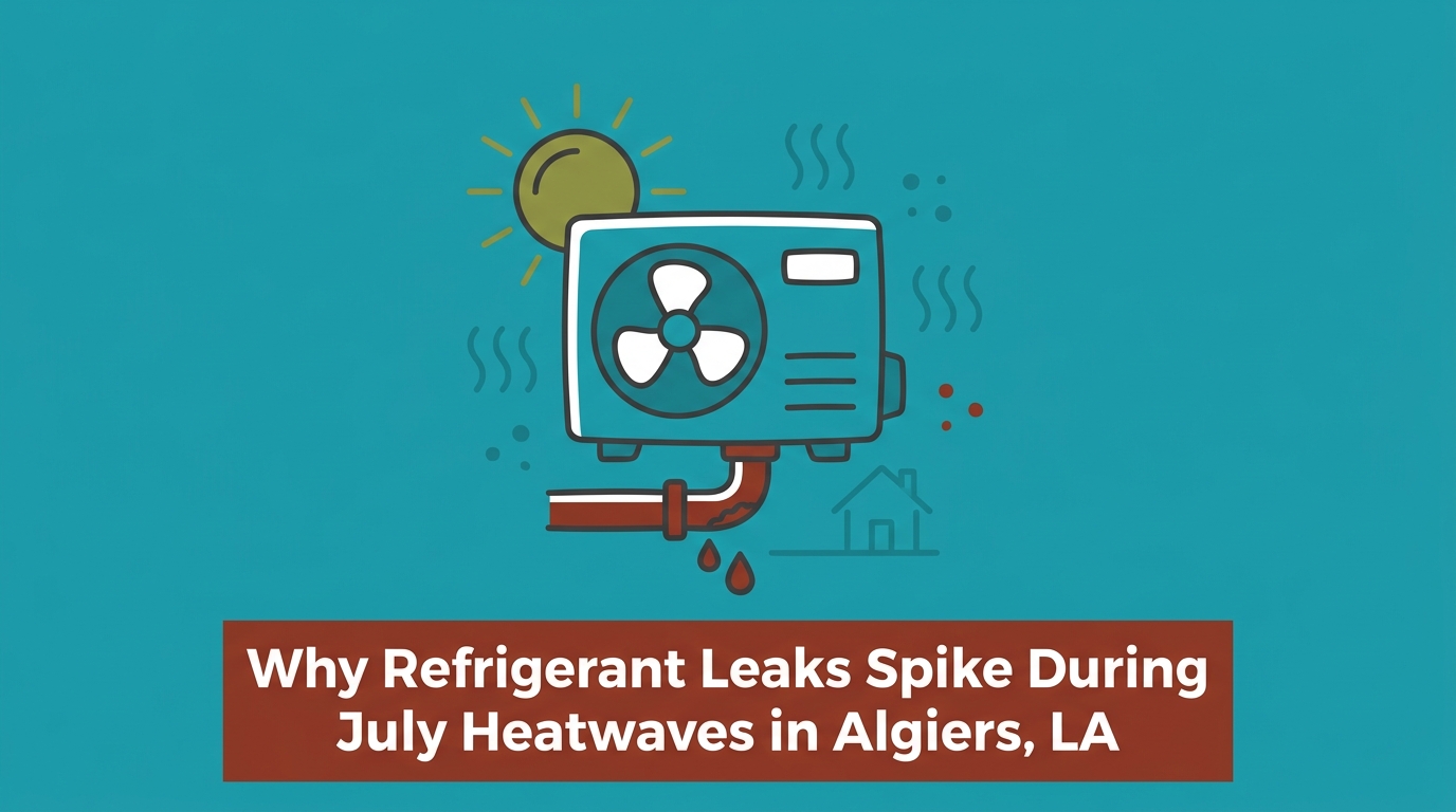 Why Refrigerant Leaks Spike During July Heatwaves in Algiers
