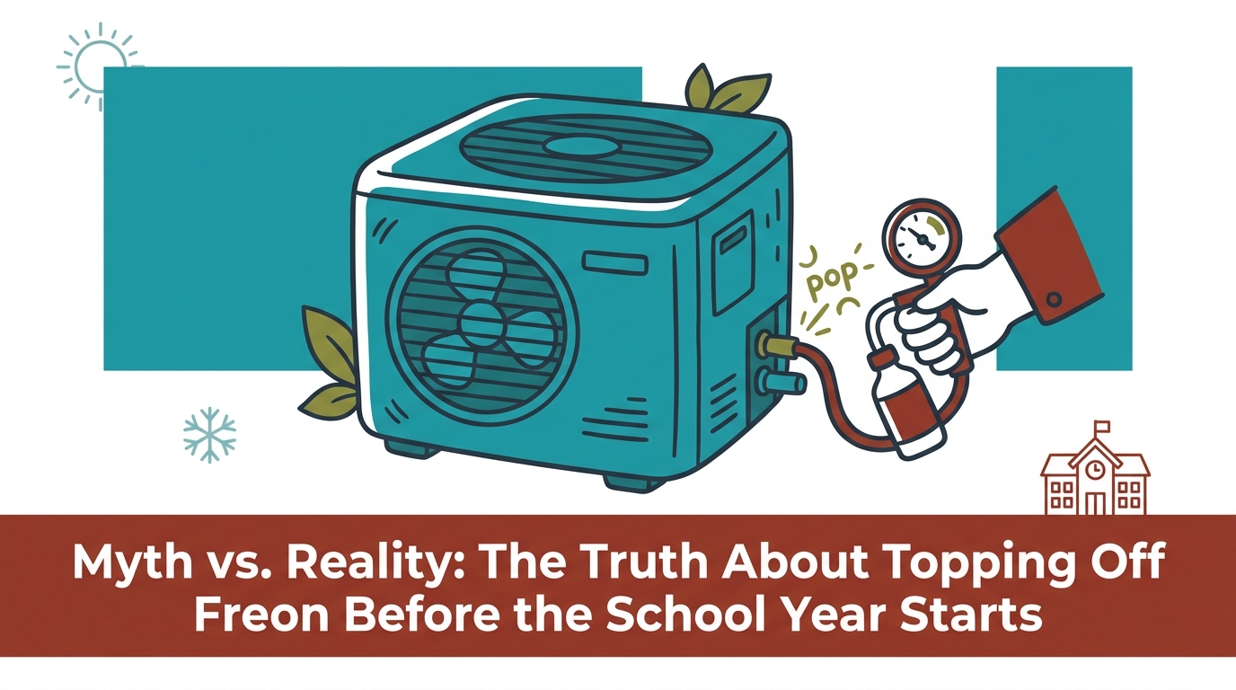 The Truth About Topping Off Freon Before the School Year Starts