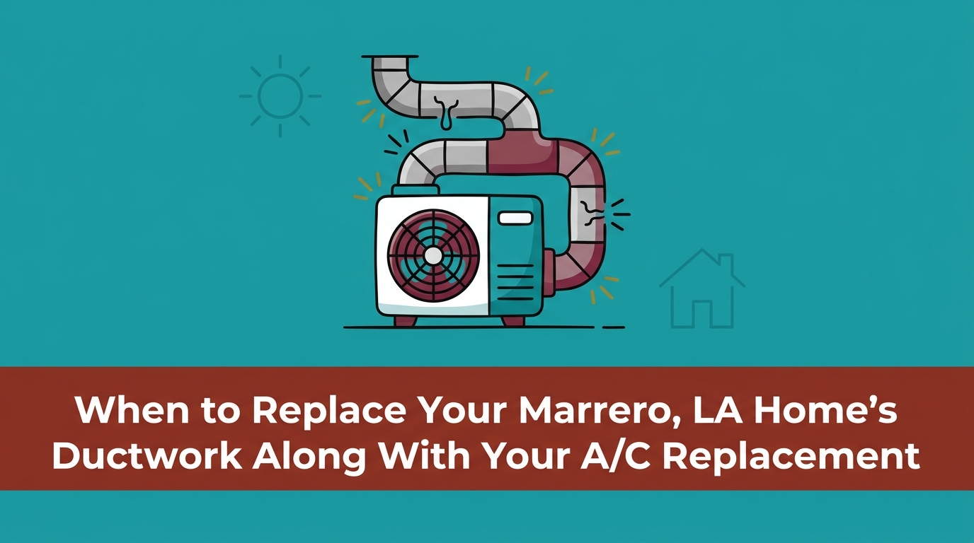 When to Replace Your Marrero Home's Ductwork Along With Your A/C Replacement