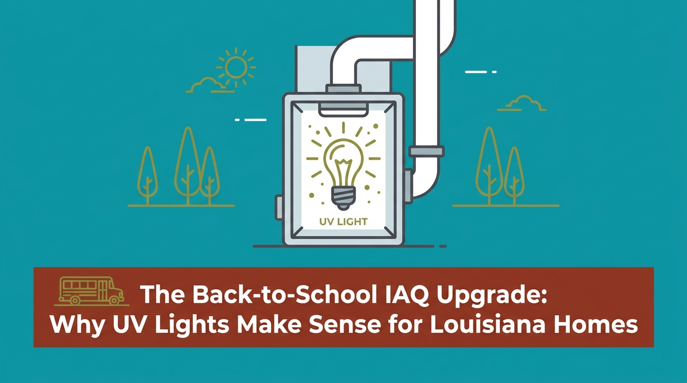 The Back-to-School IAQ Upgrade: Why UV Lights Make Sense for Louisiana Homes