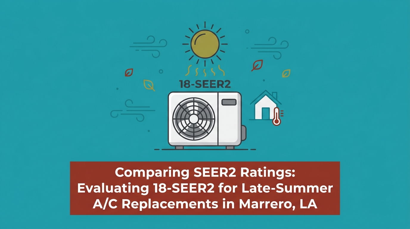 Comparing SEER2 Ratings for Late-Summer A/C Replacements in Marrero