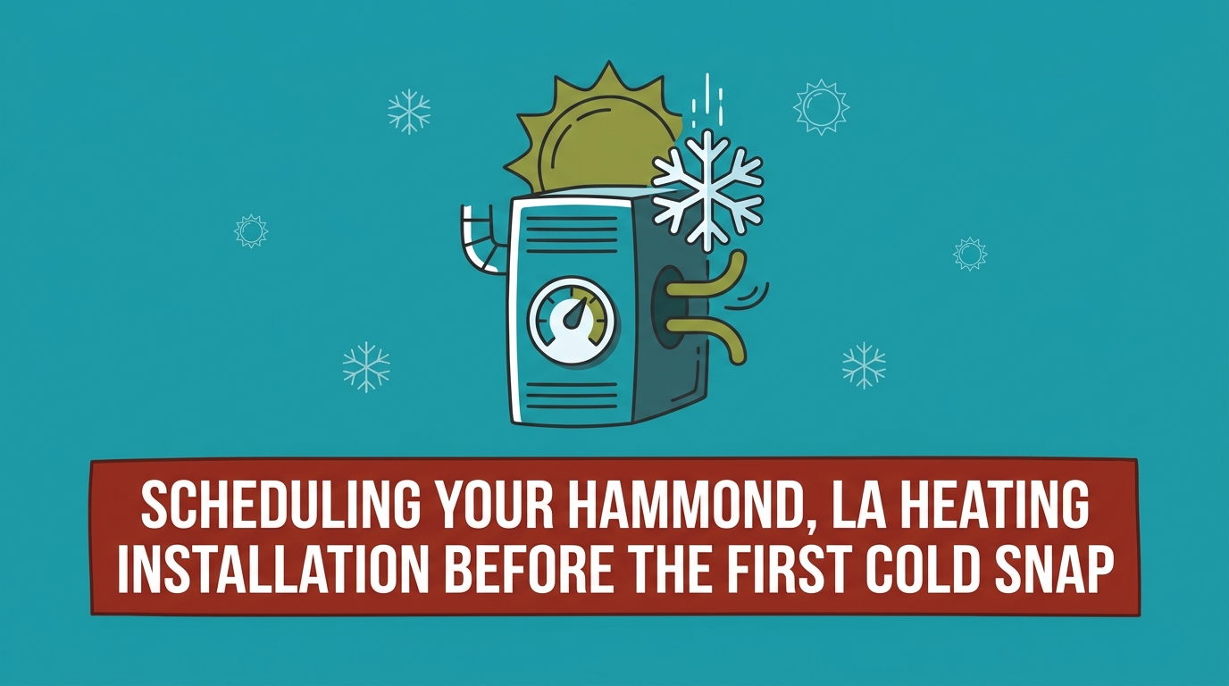 Scheduling Your Hammond Heating Installation Before the First Cold Snap