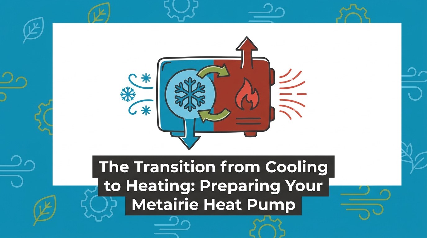 The Transition from Cooling to Heating: Preparing Your Metairie Heat Pump