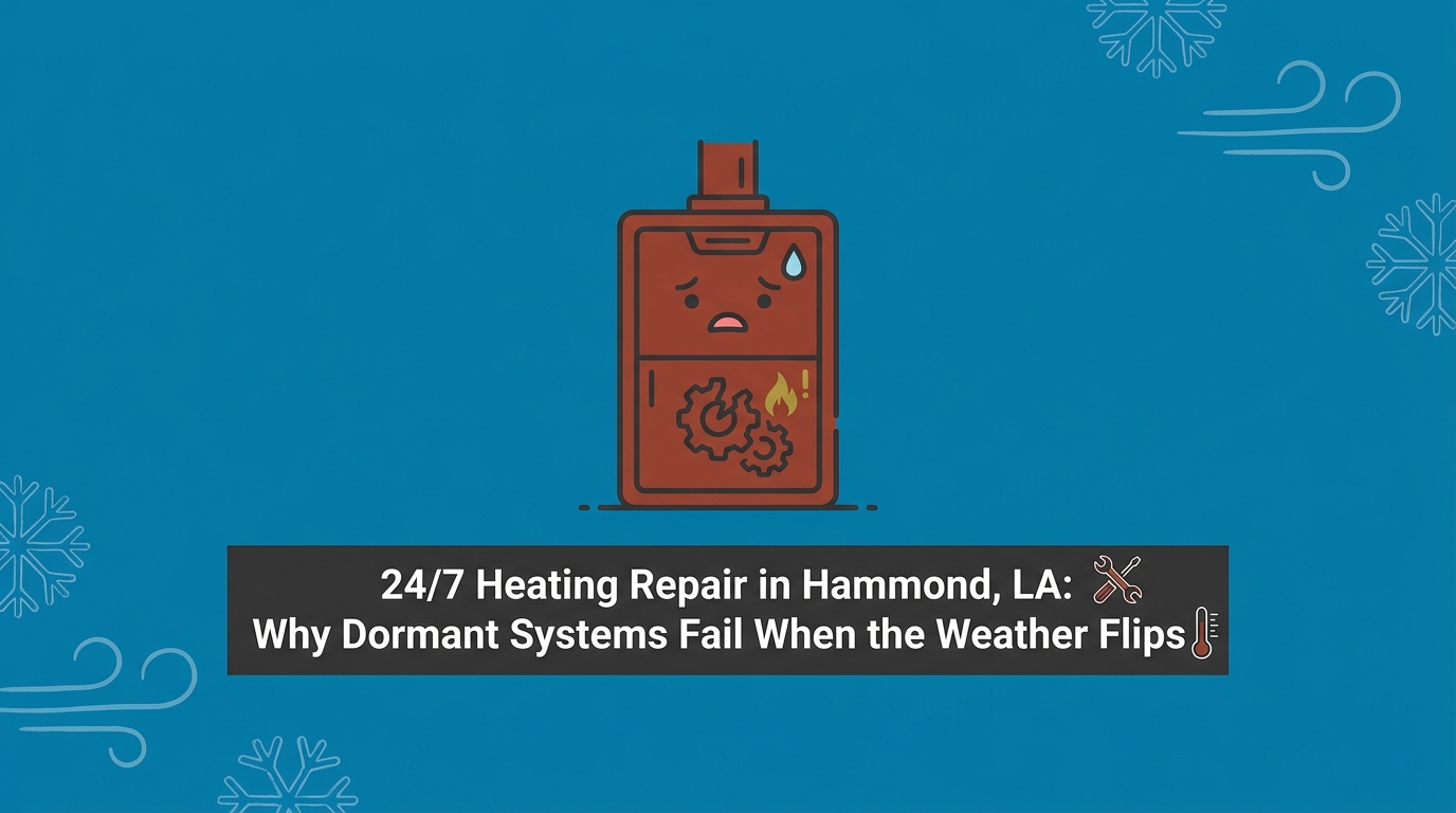 How We Perform 24/7 Heating Repairs in Hammond When the Weather Flips