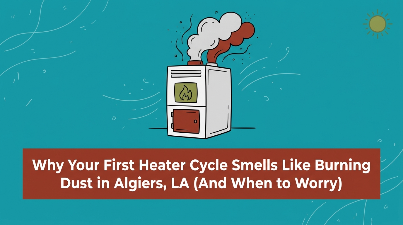 Why Your First Heater Cycle of the Season Smells Like Burning Dust in Algiers