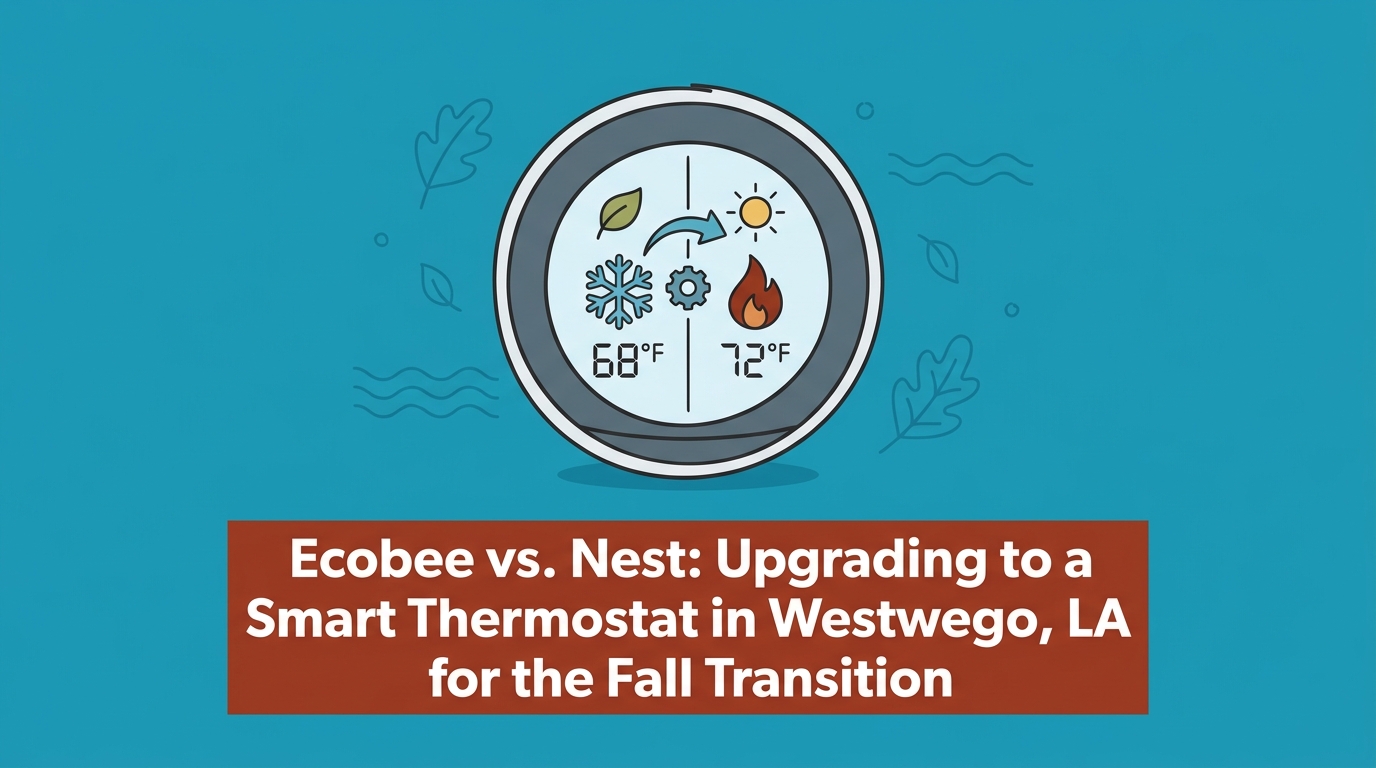 Upgrading to a Smart Thermostat in Westwego During the Fall Transition